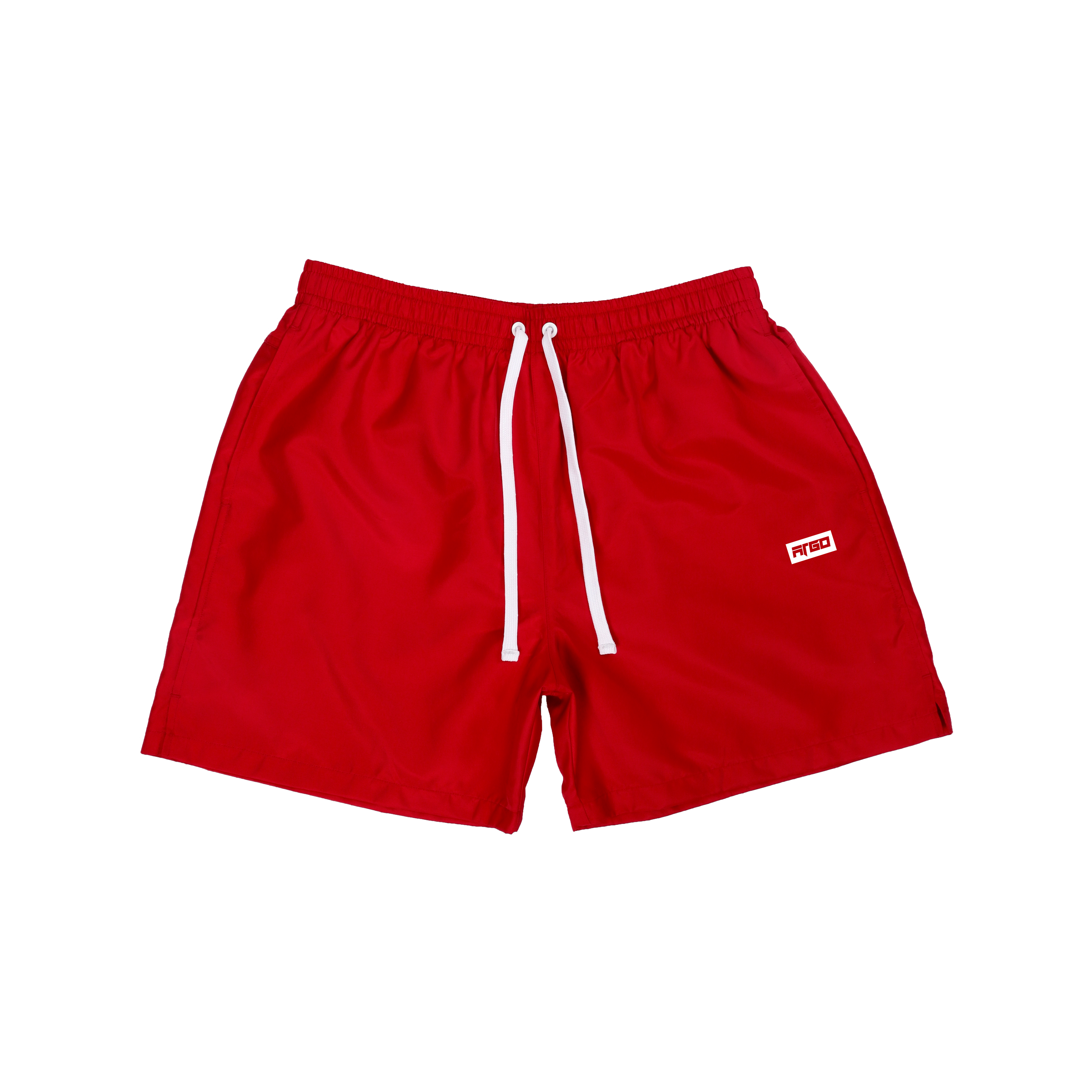 Boxed In Nylon Shorts - Red – ARGO