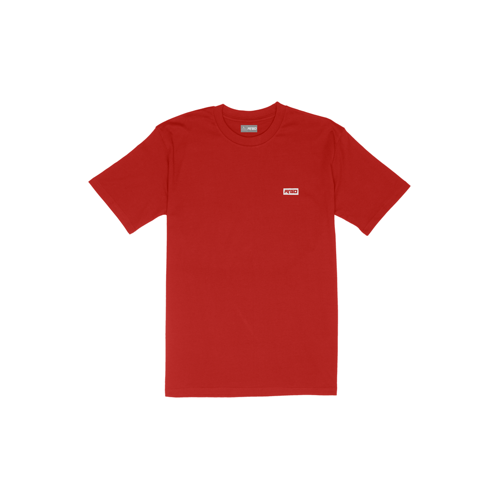 Boxed In Tee - Powder/White image 2