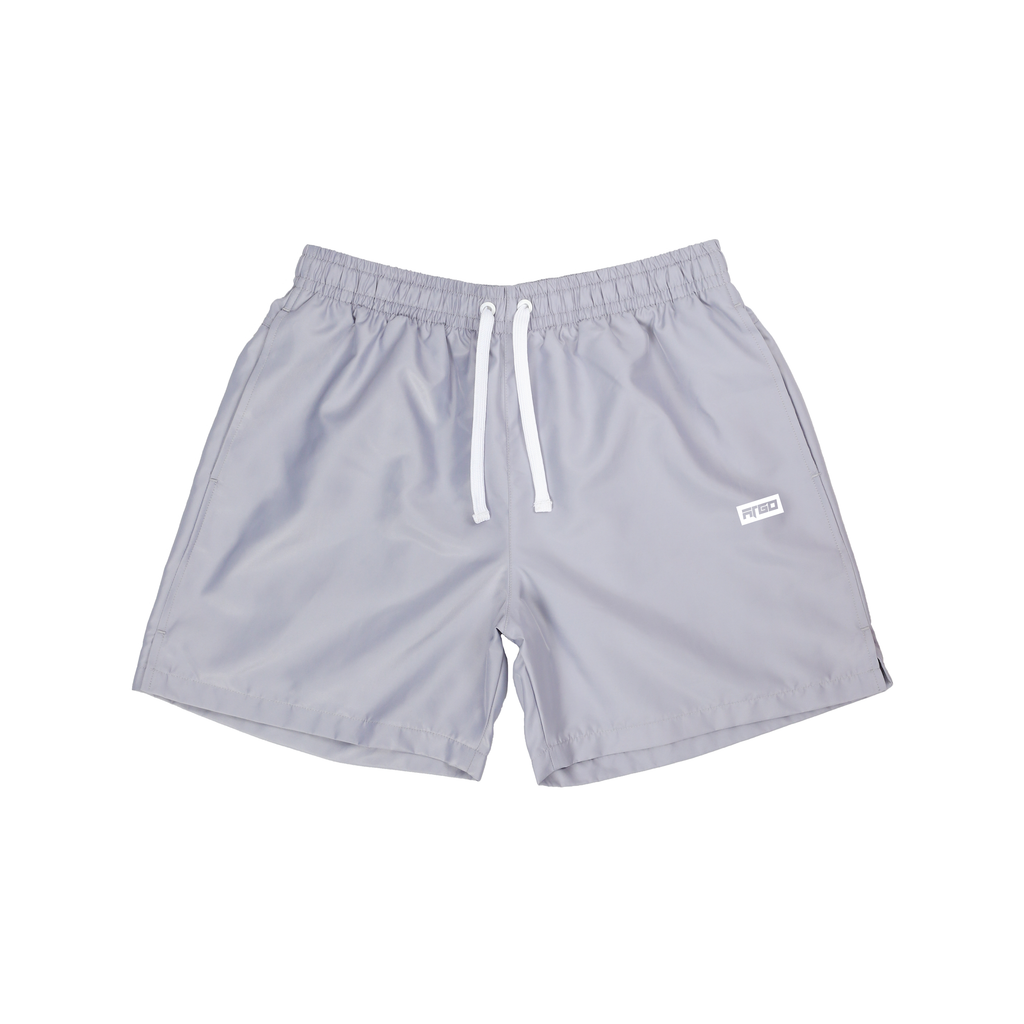 Boxed In Nylon Shorts - Grey image 0