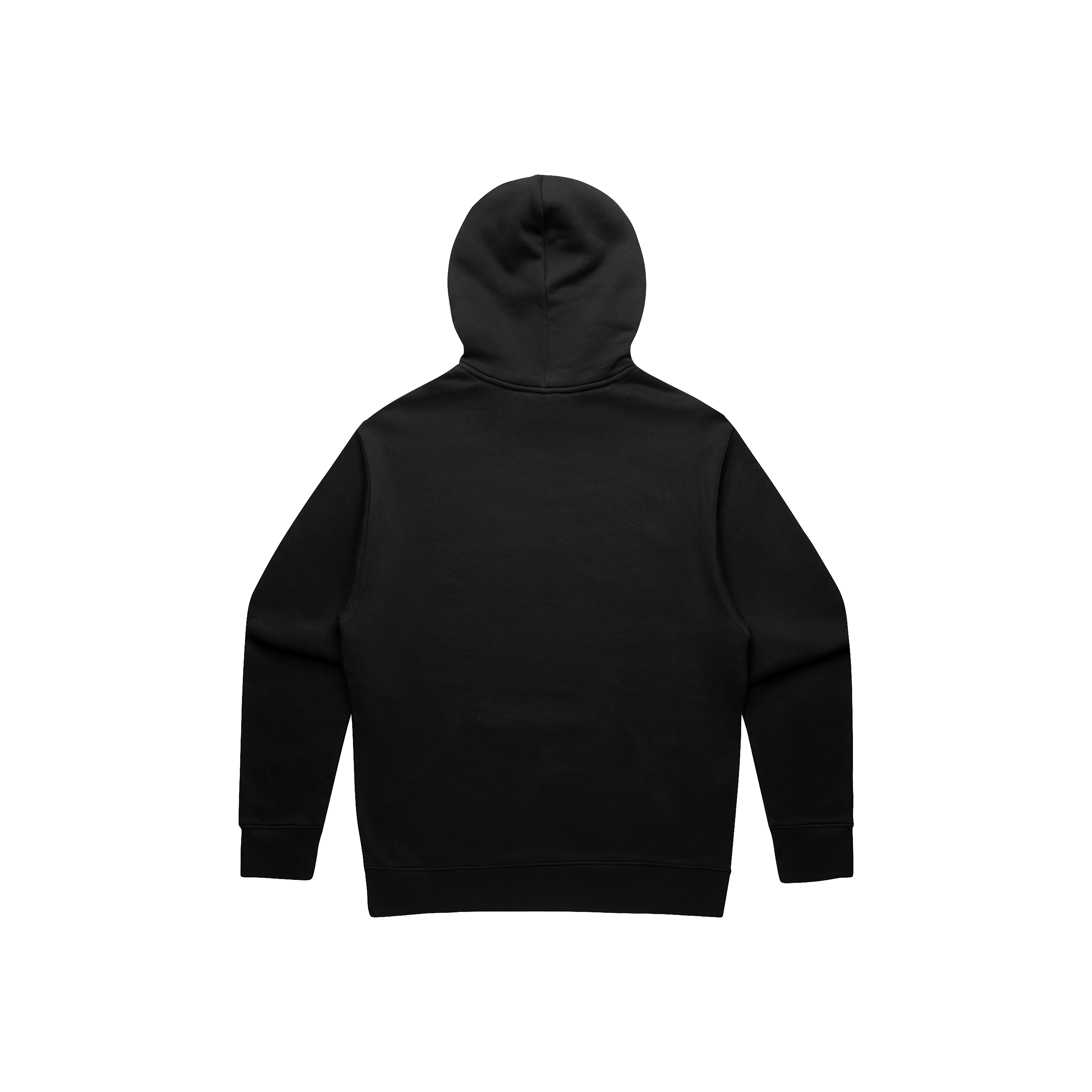 Boxed In Half Zip Hoodie - Black/White image 1