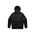 Boxed In Half Zip Hoodie - Black/White image 0
