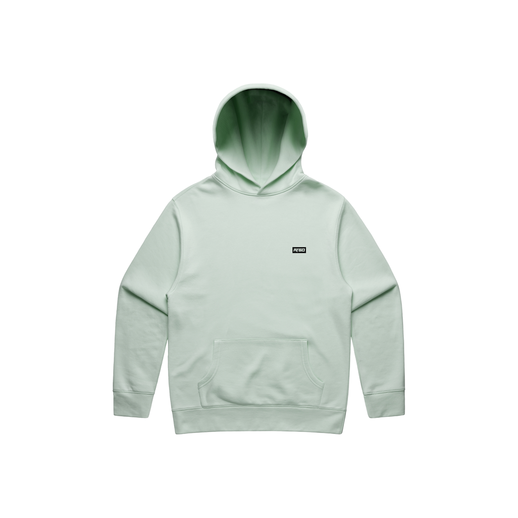 Boxed In Hoodie - Mint/Black image 0