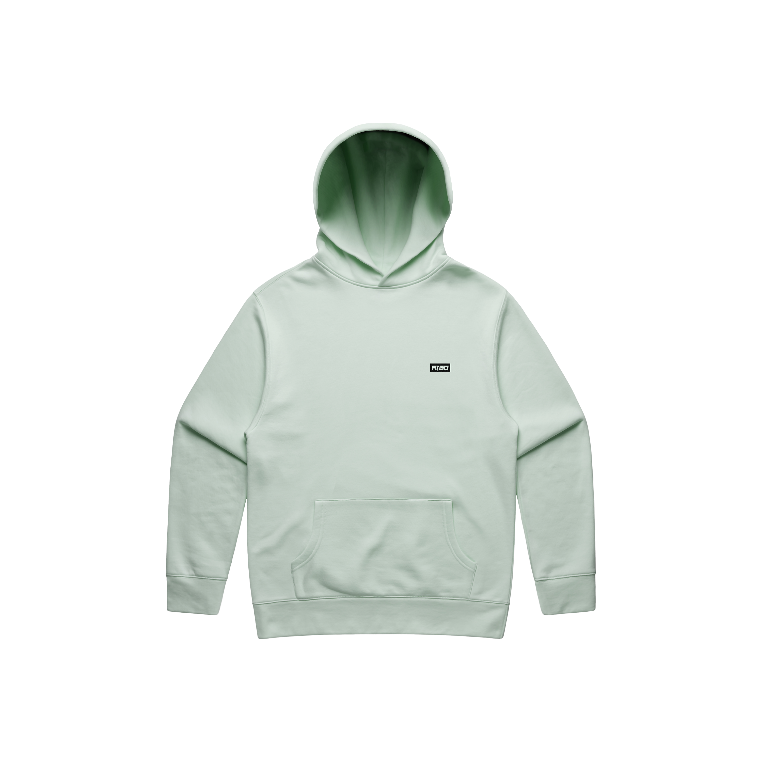 Boxed In Hoodie - Chestnut/White image 2